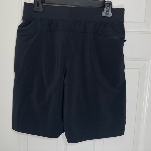 Fabletics The Franchise Short Active Training Lined Shorts Black 9" Mens Medium - Picture 3 of 5